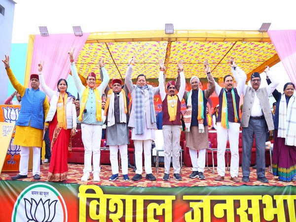 CM Dhami Rallies for Triple-Engine Government in Rishikesh Ahead of Elections