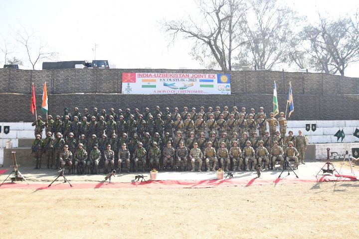 4th military exercise ‘DUSTLIK’ between India and Uzbekistan commences
