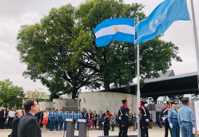 South-South Galaxy: UN flag raised with Argentina flag for formal opening of BAPA+40