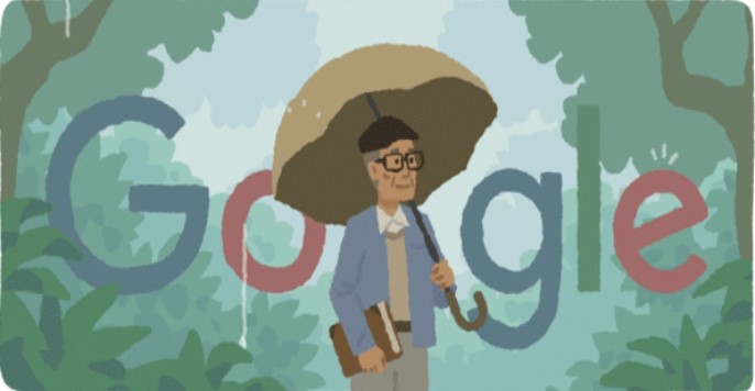 Google doodle celebrates 83rd birthday of Indonesian poet, Sapardi Djoko Damono