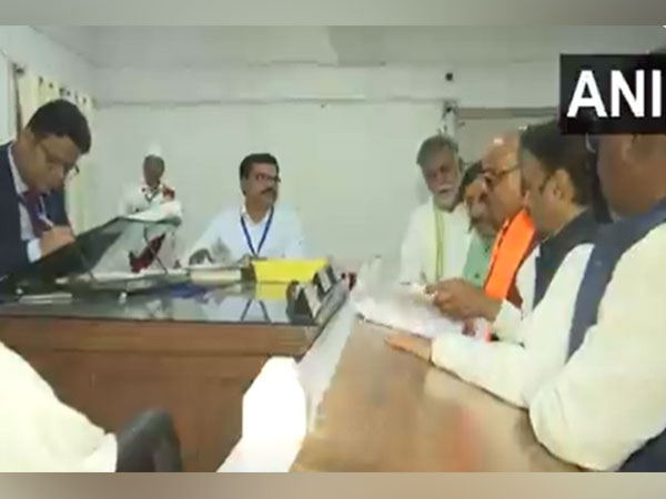 Madhya Pradesh: BJP leader Dr Rajesh Mishra files nomination from Sidhi parliamentary seat in presence of CM Yadav