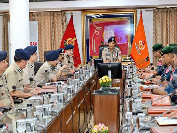 SSB DG Daljit Singh Chawdhary meets student officers of Nepal's Armed Police Force in Delhi