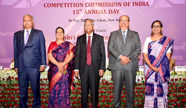 Attorney General addresses 15th annual day of Competition Commission of India
