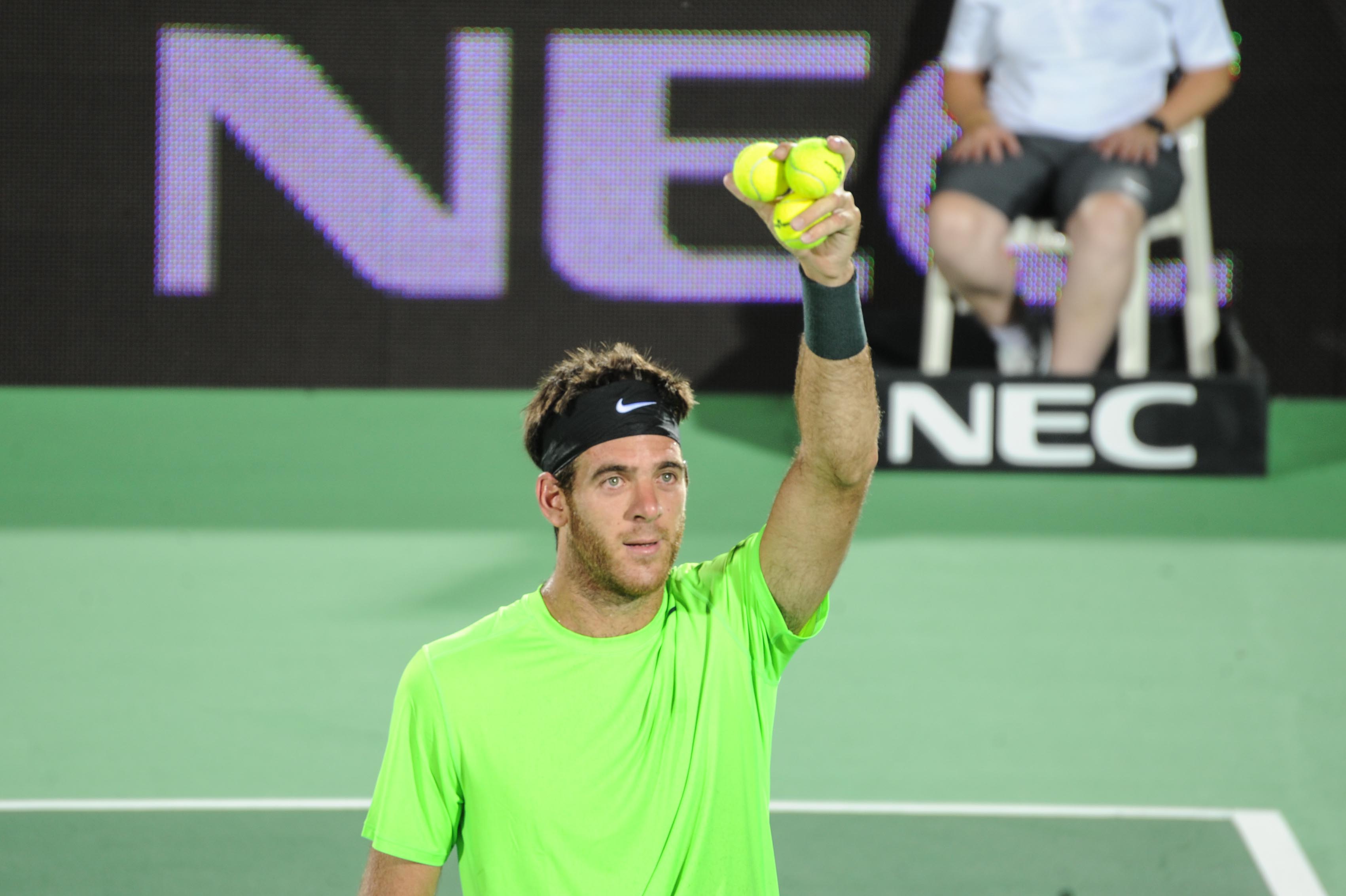 Tennis-Del Potro out of Wimbledon after re-fracturing kneecap