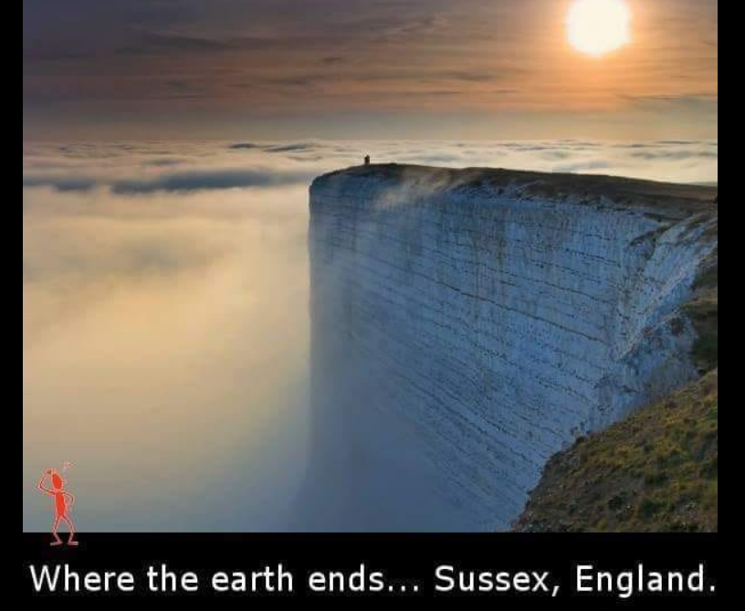 Fact Check: Truth about the Earth's end picture of Sussex, England