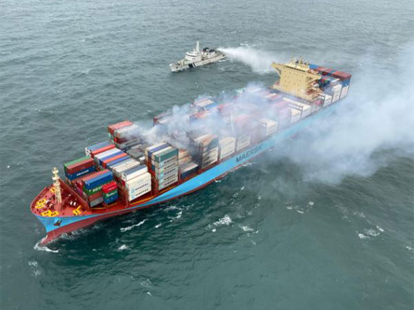 Indian Coast Guard Battles Flare-Up Aboard Maersk Frankfurt off Karnataka Coast