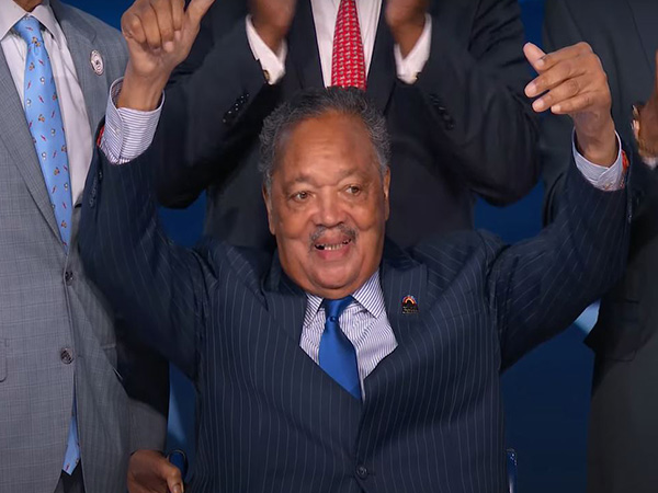 Rev. Jesse Jackson's Emotional DNC Appearance Garners Standing Ovation