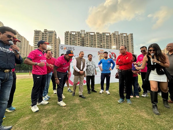 Gaurs Group Hosts Charity Cricket Match Raising Rs 36 Lakhs for Cancer Patients