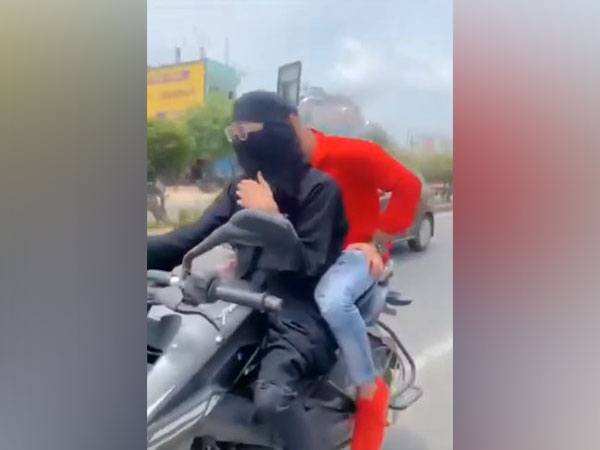 Inebriated Biker Arrested After Scaring Family and Damaging Car