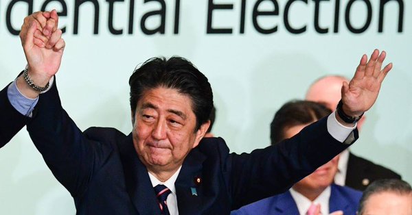 Shinzo Abe expected to keep key ministers in posts in cabinet reshuffle