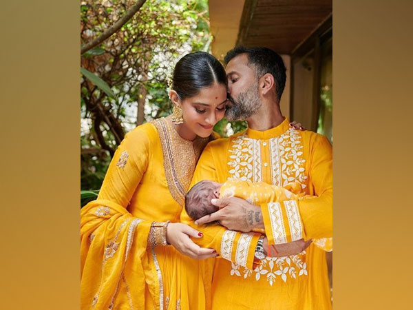 Sonam Kapoor Ahuja names her baby boy Vayu, shares his first picture 