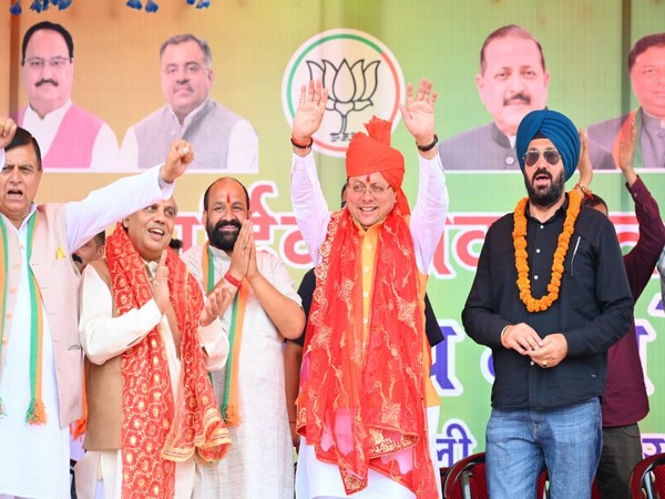 CM Dhami Rallies for BJP in Jammu & Kashmir, Promises Prosperity and Peace