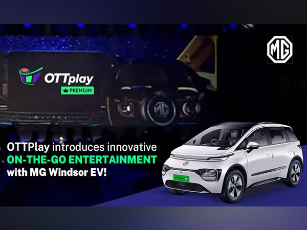 OTTplay Introduces In-Car Entertainment with MG Motors' Windsor EV