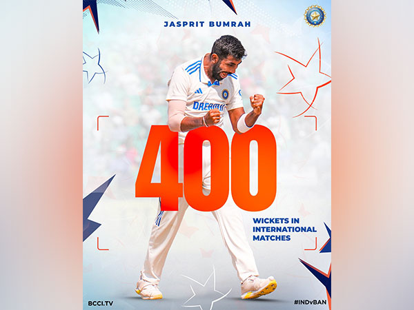 Jasprit Bumrah Achieves 400 Wickets Milestone in International Cricket