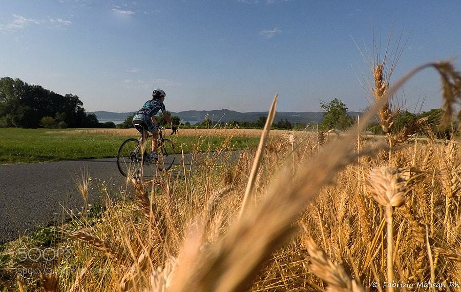 Cycling through natural environments develop better mental health