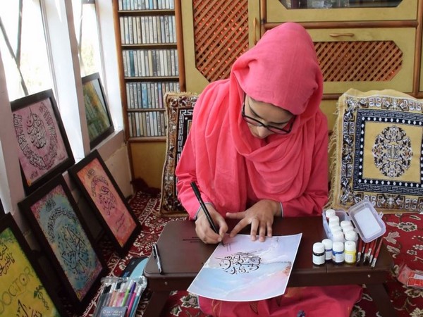 Budding Calligrapher from South Kashmir carries forward father's legacy 