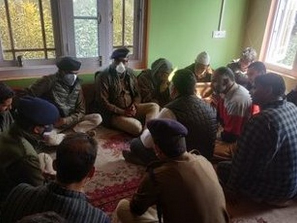 J-K DGP visits family of Inspector Mohd Ashraf who was killed by terrorists 