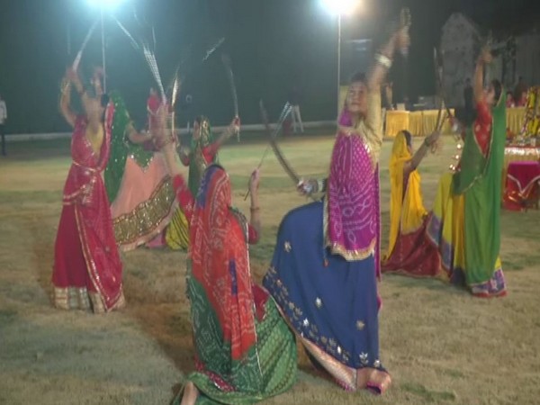 More than 200 Rajput women performed at Talwar Raas organised by Royal Family of Rajkot