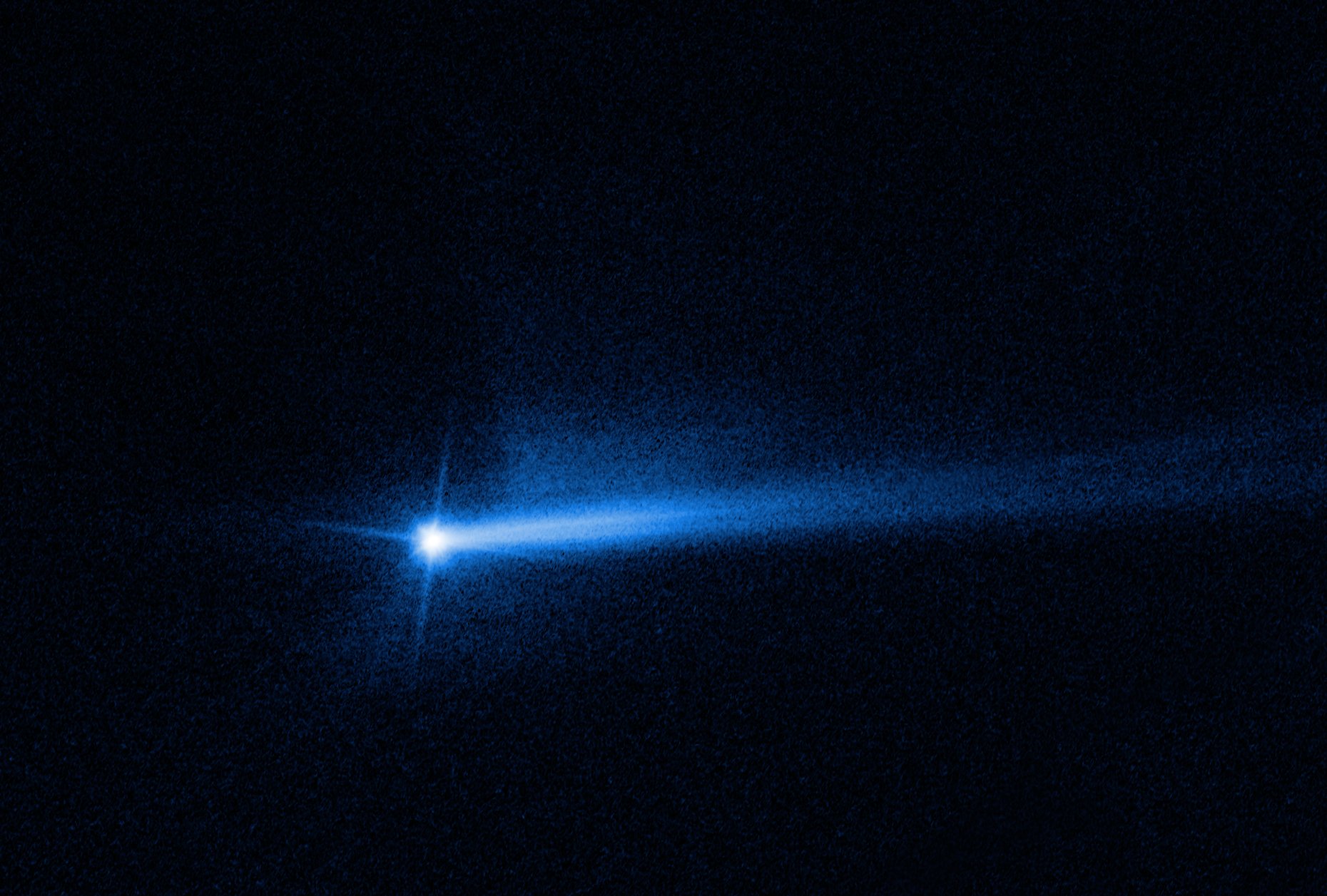 New images from NASA's Hubble show surprise update on DART asteroid impact