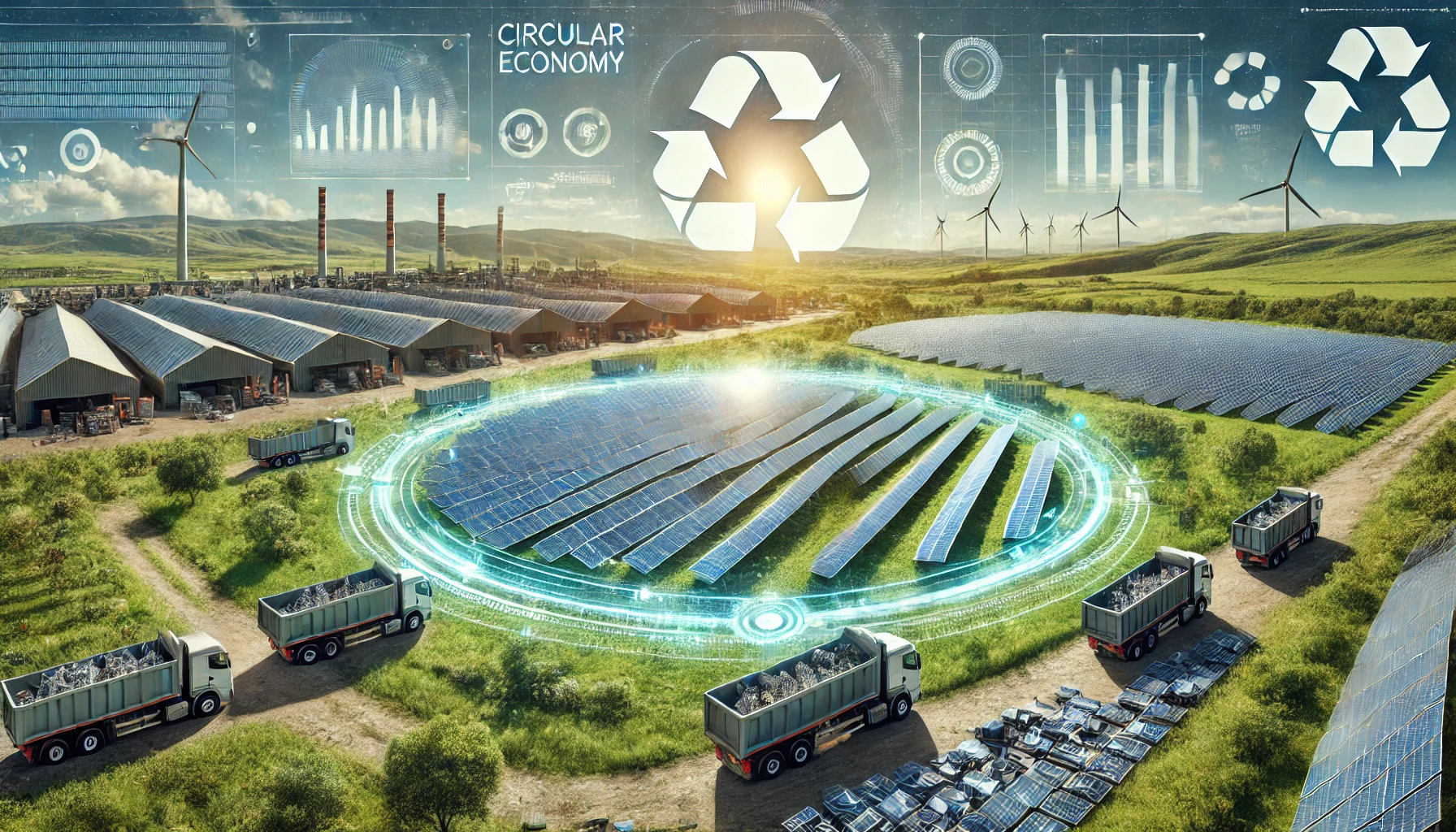 Toward a Greener Future: Enhancing Solar Panel Efficiency and Circular Economy Practices