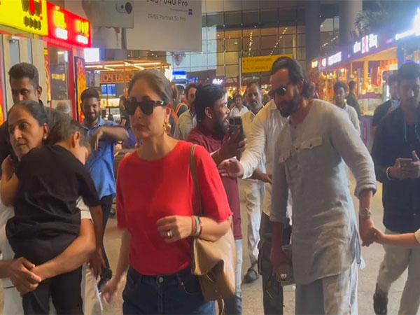 Saif and Kareena's Mumbai Return: A Style Statement Post Anniversary