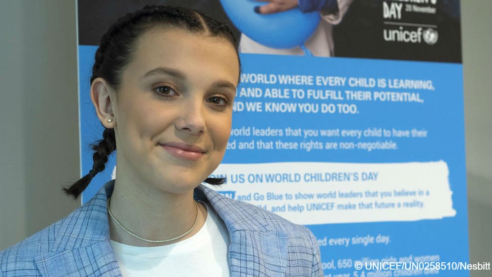 UNICEF names Millie Bobby Brown as Goodwill Ambassador