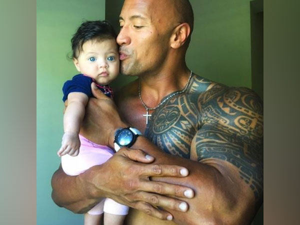 Dwayne Johnson shares adorable throwback picture of daughter Jasmine