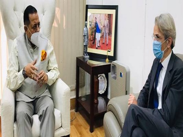 French Ambassador Emmanuel Lenain calls on Union Minister Jitendra Singh, discuss potential projects in North-Eastern states