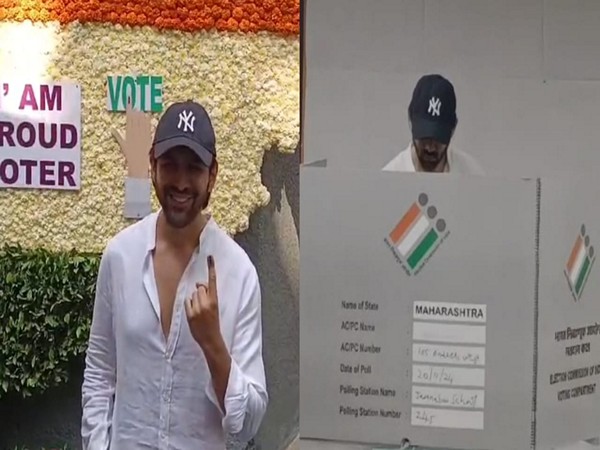 Kartik Aaryan Stirs Voting Spirit at Maharashtra Elections 2023