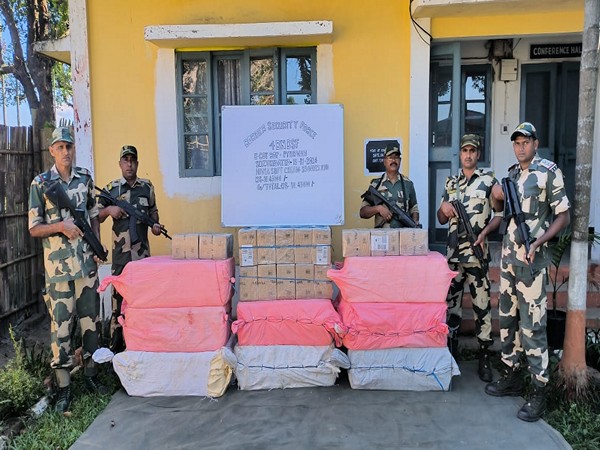 BSF Meghalaya Stops Smuggling Attempt at International Border