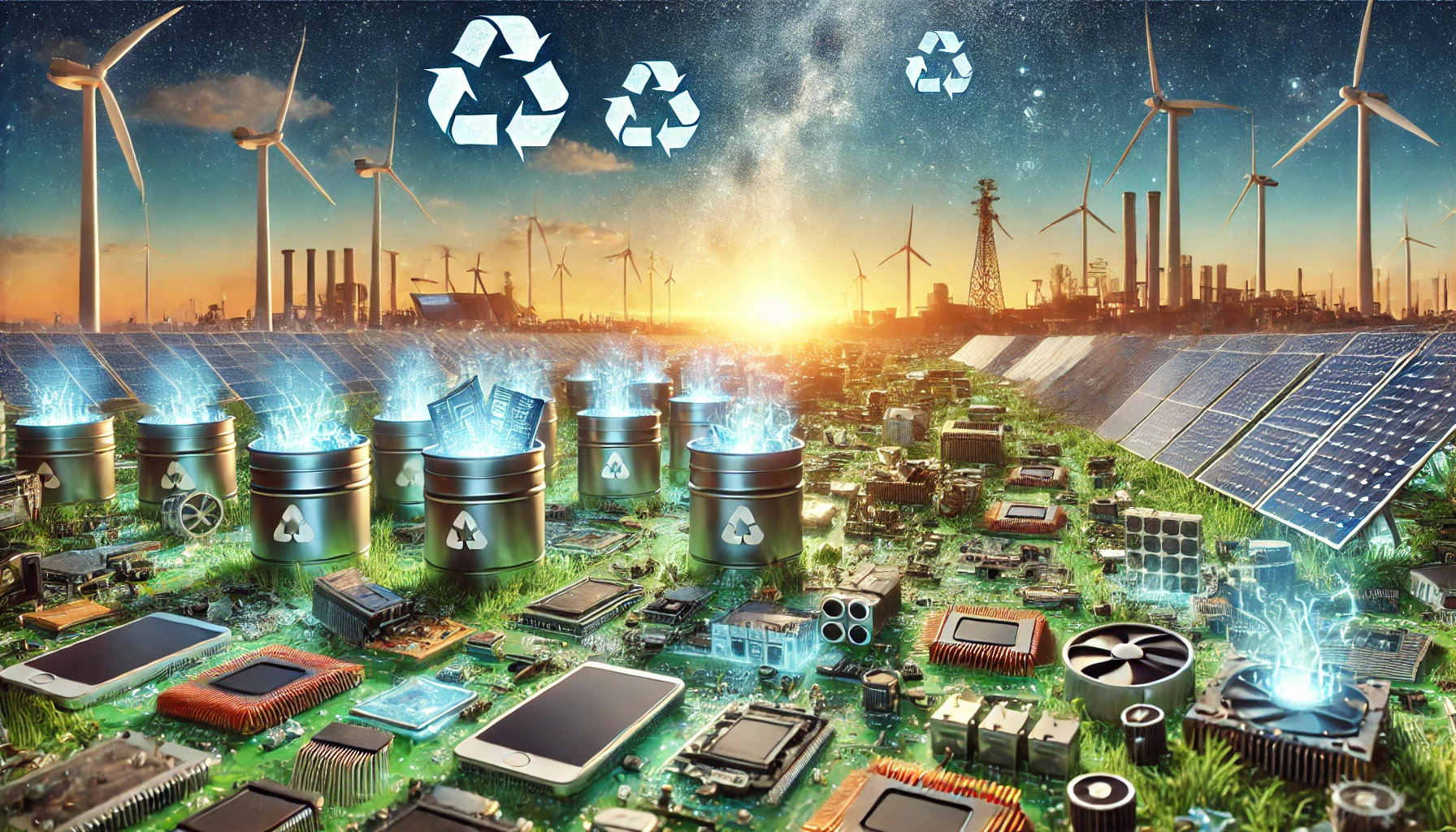 Turning E-Waste into Renewable Energy Catalysts: A Breakthrough in Sustainability