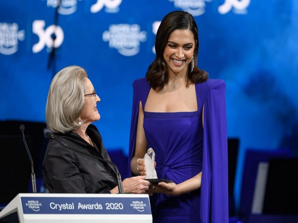 Deepika Padukone quotes Martin Luther King while accepting Crystal Award at WEF