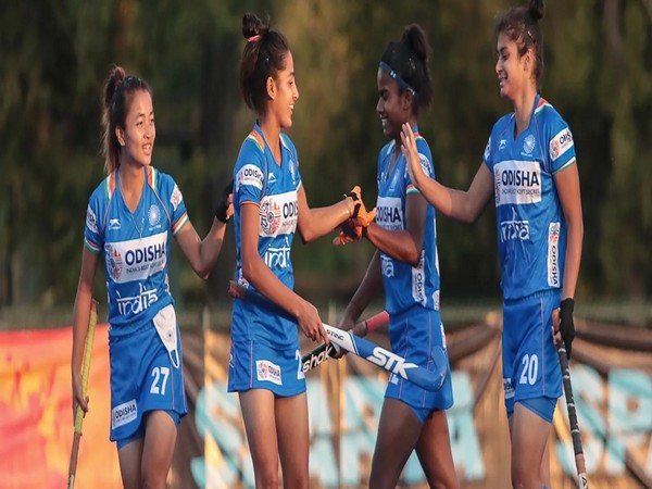 Indian junior women's hockey team defeat Chile senior women's team 3-2
