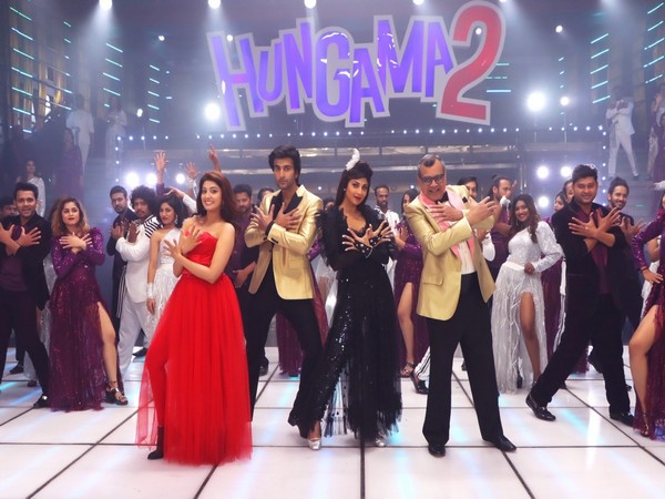 Paresh Rawal, Shilpa Shetty shoot for 'Hungama 2' title track