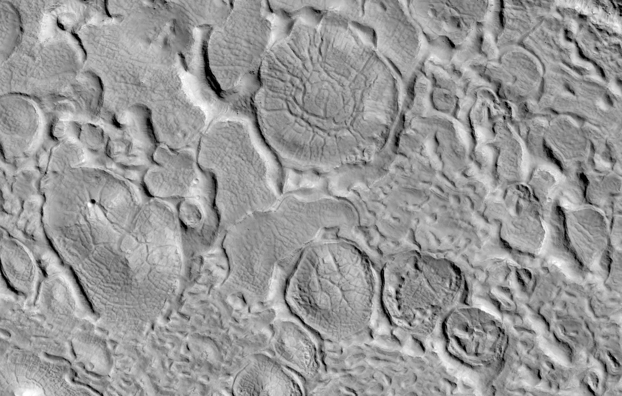 Mysterious icy wonders of Mars: Captured by NASA's HiRISE camera