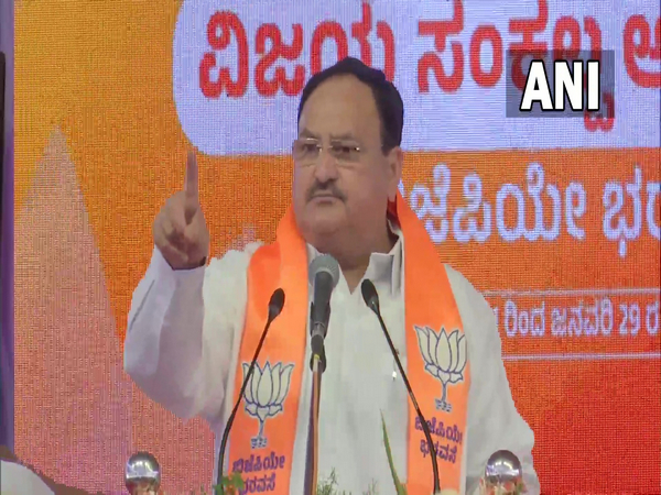 Karnataka: Nadda urges voters to press right button in polls as wrong button can lead to 'chaos'  