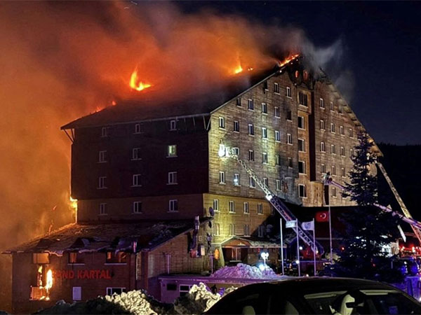 Tragic Blaze at Turkiye Ski Resort Hotel Claims 10 Lives