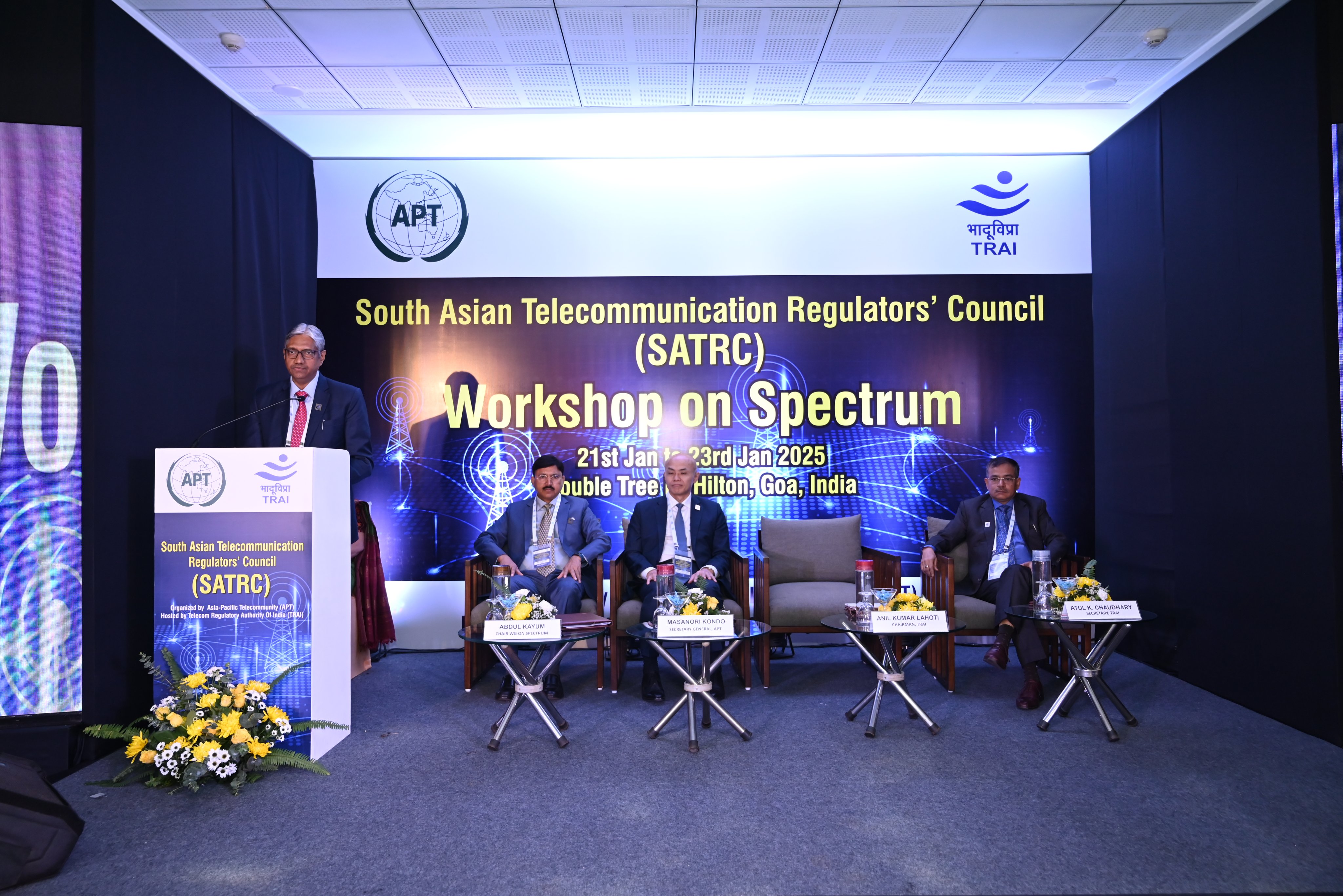 TRAI Chairman Inaugurates SATRC Workshop on Spectrum: Enhancing Regional Collaboration for Effective Spectrum Management

