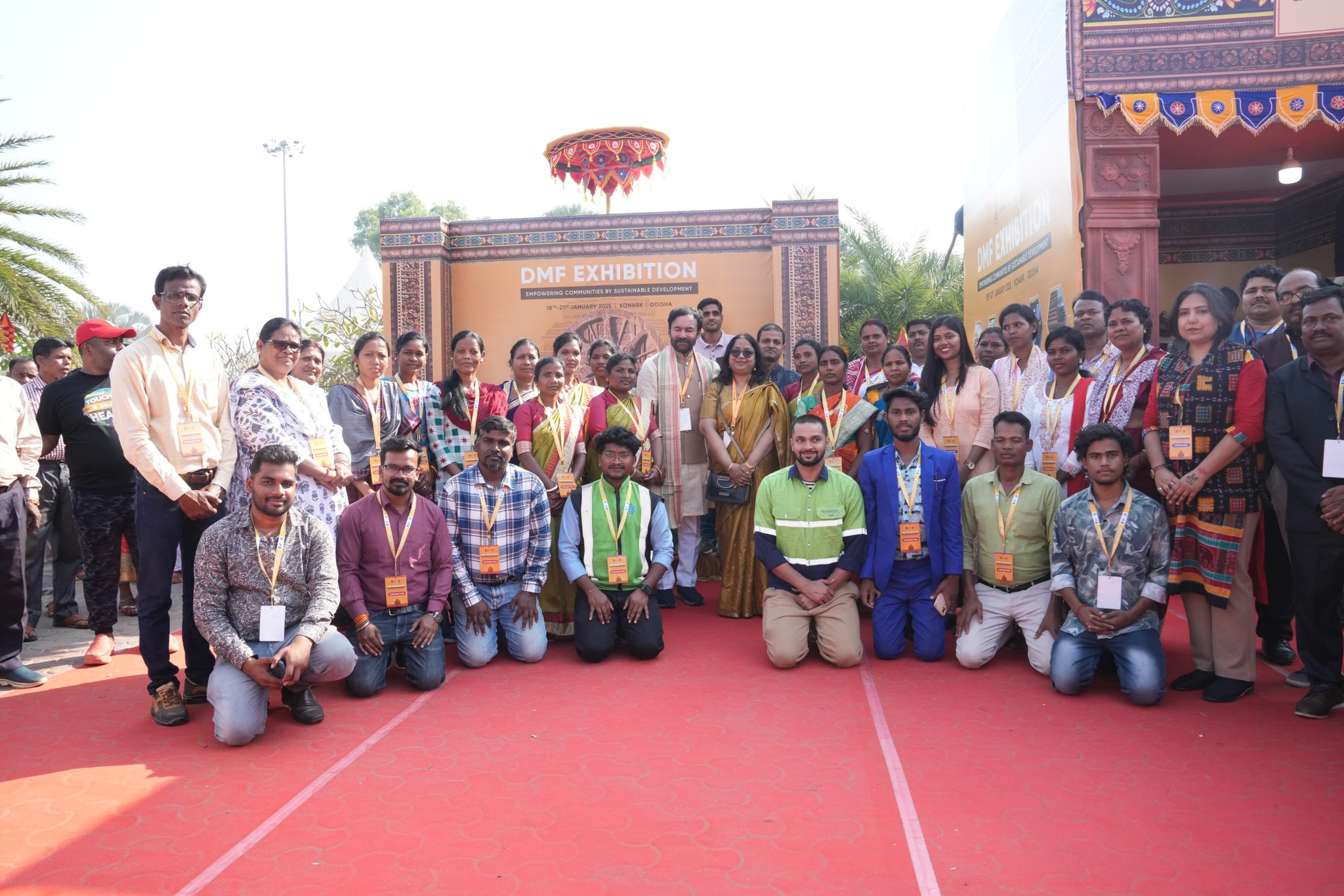 G. Kishan Reddy Visits Konark DMF Exhibition, Highlights Sustainable Development in Mining Sector