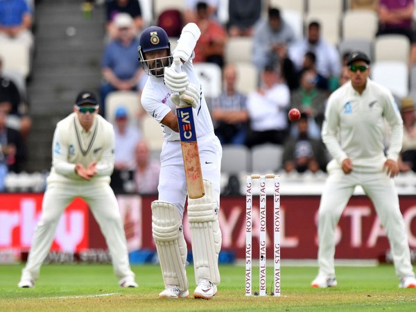 Rahane shows resistance against New Zealand pacers on day one