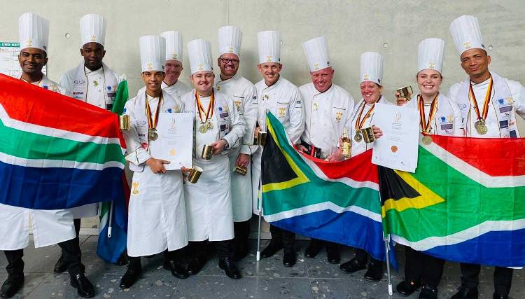 South African team show off skills at IKA Culinary Olympics
