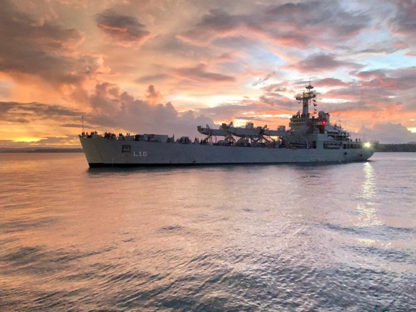 Indian Naval Ship Shardul arrives at port of Antsiranana to undertake joint patrolling with Malagasy Navy