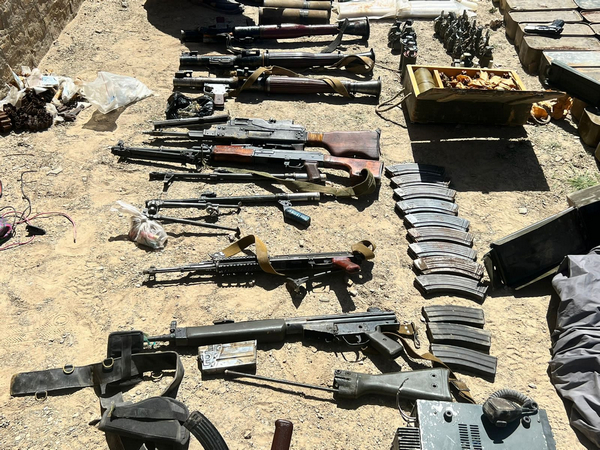 Huge cache of weapons, IEDs seized in Balochistan's Chaman