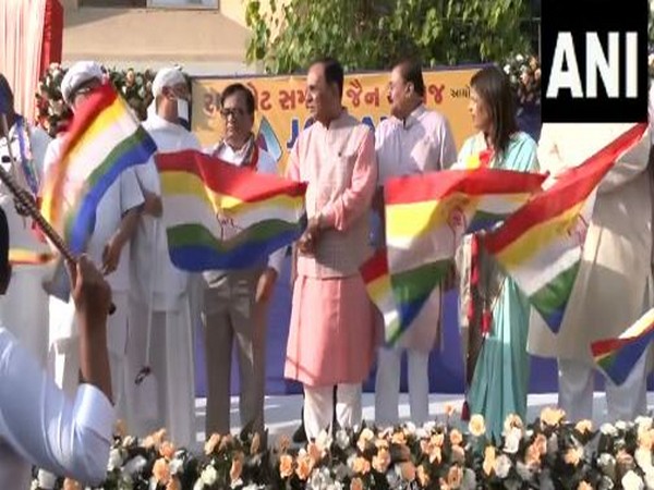 Mahavir Jayanti 2024: Former Gujarat CM Vijay Rupani flags off Yatra in Rajkot