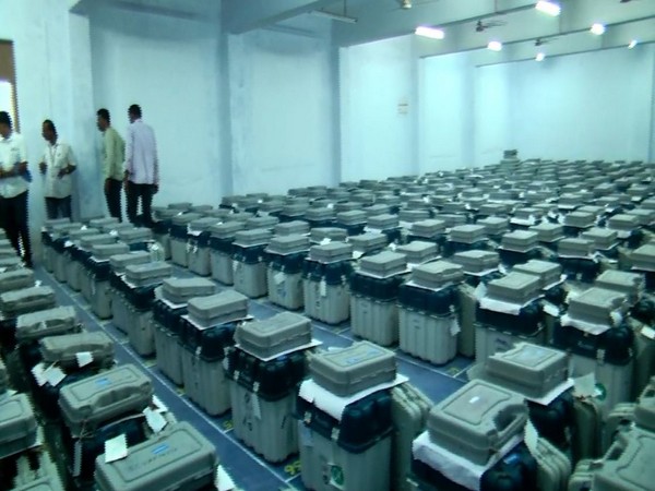 Tamil Nadu: Voting machines of Vellore parliamentary constituency sealed in presence of all political party representatives 
