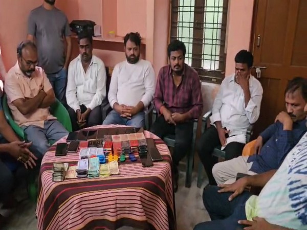 Telangana: Cyberabad Police arrest 14 for gambling, seize Rs. 1.8 lakh worth property