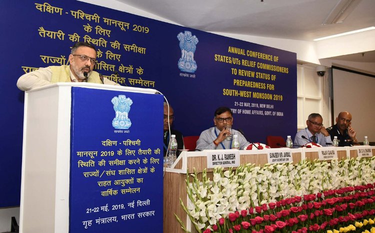 Union Home Secretary addresses conference to review preparedness for SW Monsoon