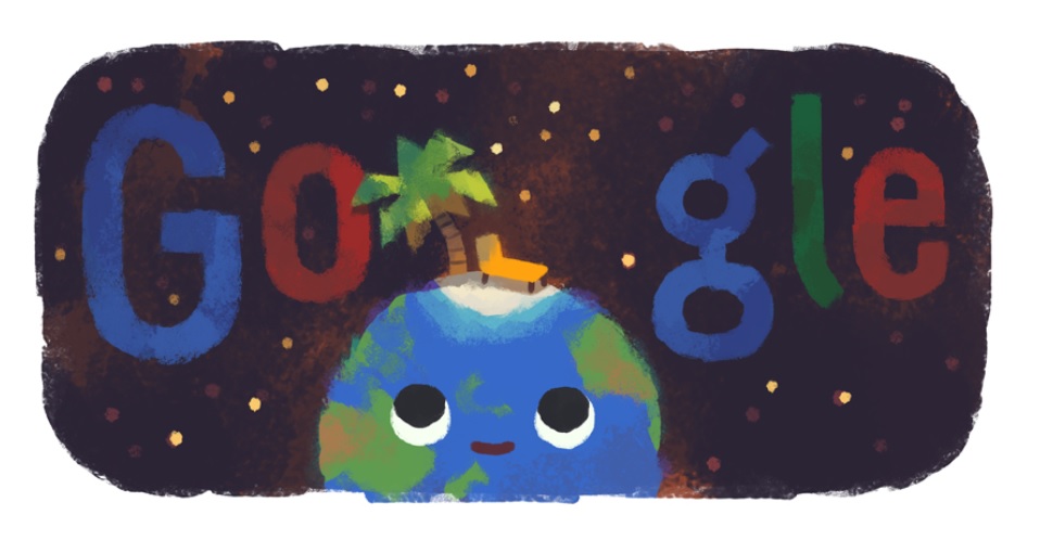 Summer Season-Google celebrates with beautiful doodle