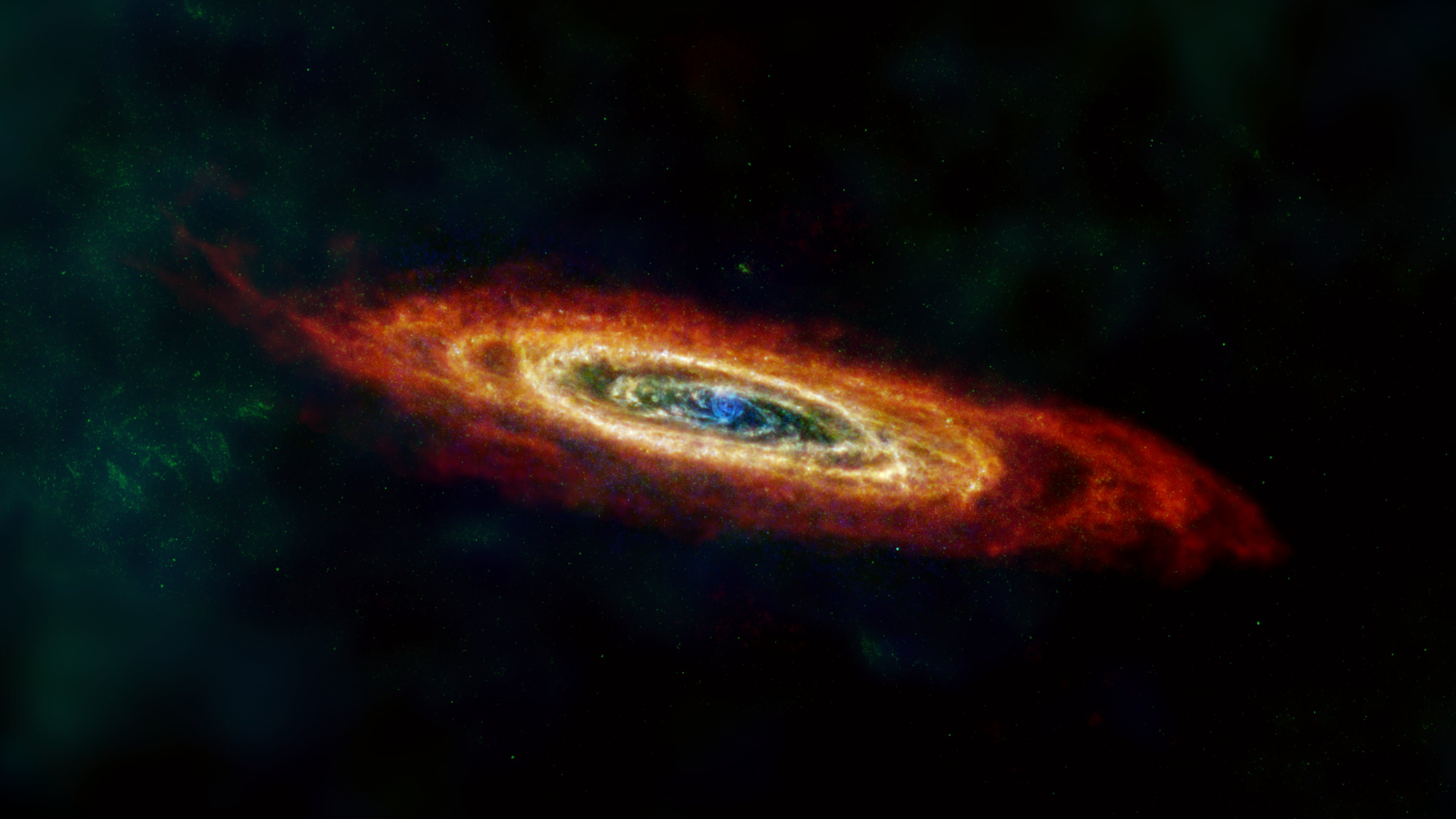 Check out this breathtaking picture of our neighbouring galaxy Andromeda captured by NASA/ESA telescopes