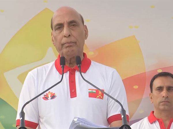 Better to practice Yoga than depend on medicines: Rajnath Singh on 10th International Day of Yoga